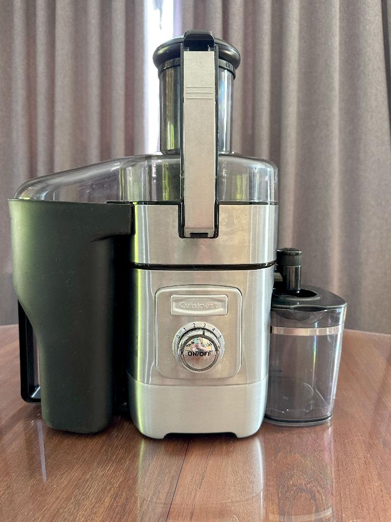 Quisinart Sapcentrifuge groenten en fruit - Heel goede staat, Elektronische apparatuur, Juicers, Gebruikt, Sapcentrifuge, Elektrisch