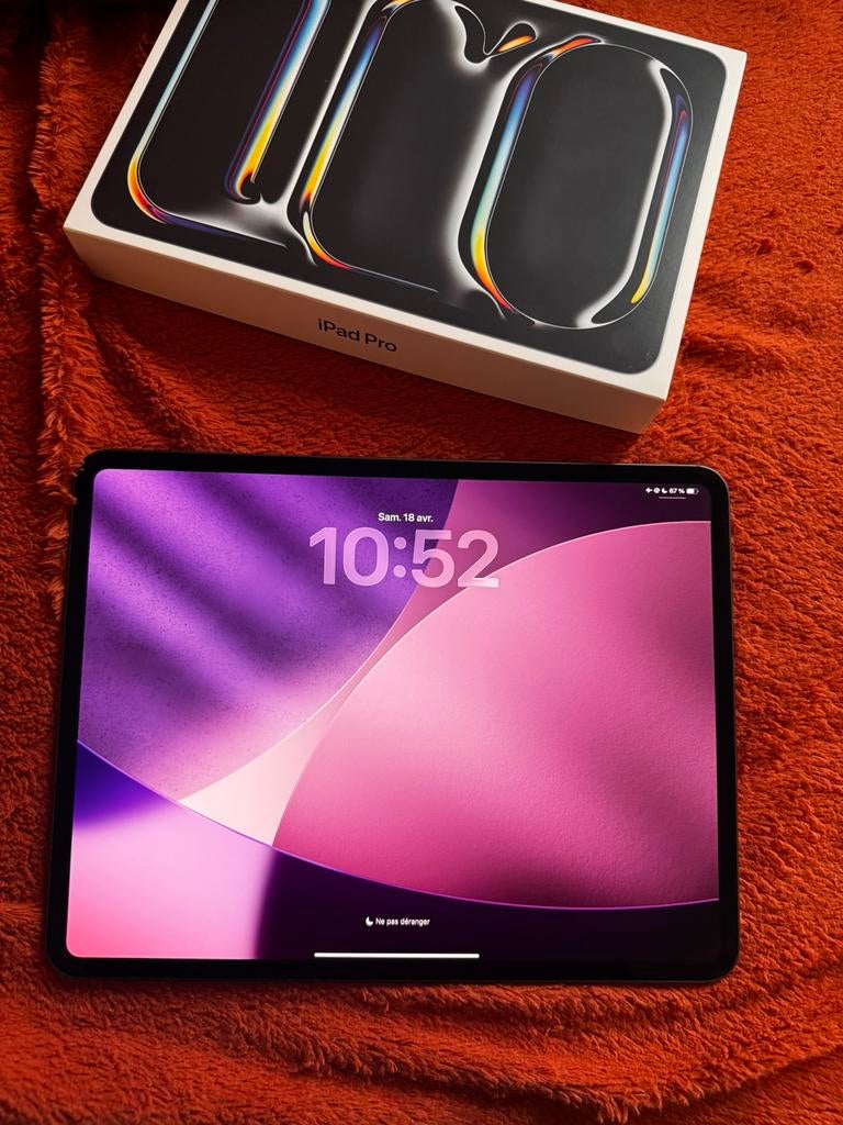 iPad Pro M4 13" 1 TB, Computers en Software, Apple iPads, Ophalen, 13 inch of meer, Zwart, Wi-Fi en Mobiel internet