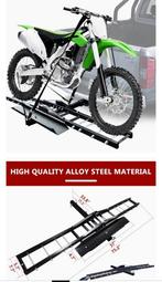 Porte moto pour boule de remorque noir , neuf, Motos, Accessoires | Autre, Enlèvement, Neuf