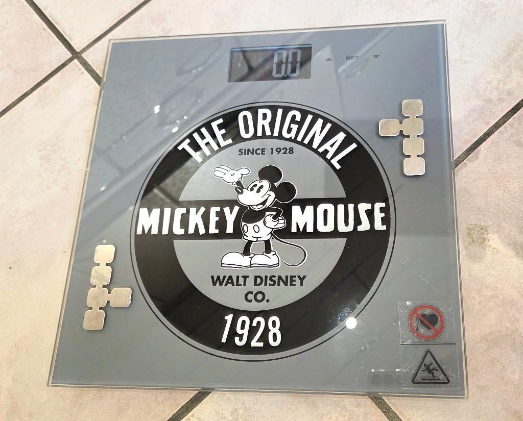 Pèse-personne digital Disney Mickey Mouse - Weegschaal, Electroménager, Balances, 100 kg ou plus, 500 grammes ou plus gros, Enlèvement