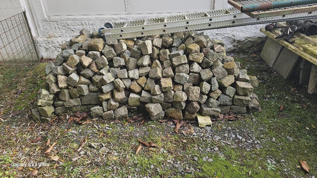 a vendre pavés, Jardin & Terrasse, Pavé & Dalles, Utilisé, Autres types, 10 m²² ou plus, Enlèvement