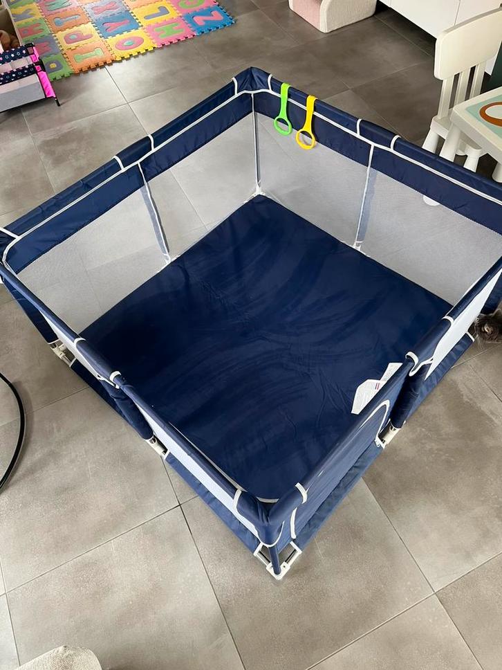 Speelbox grondbox baby, Kinderen en Baby's, Babyparken, Zo goed als nieuw, Ophalen