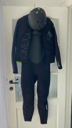 O’Neill 3 delige wetsuit XL jacket en helm, Ophalen, Zo goed als nieuw, Wetsuit