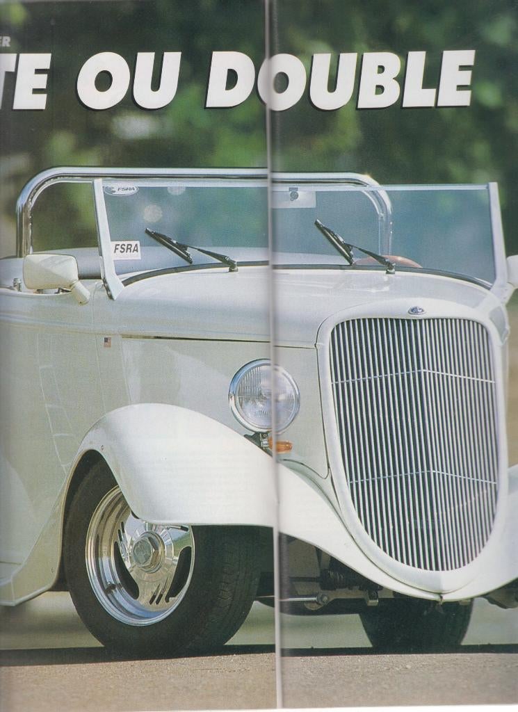 Ford 34 Roadster voiture de collection, Livres, Autos | Brochures & Magazines, Utilisé, Ford, Envoi