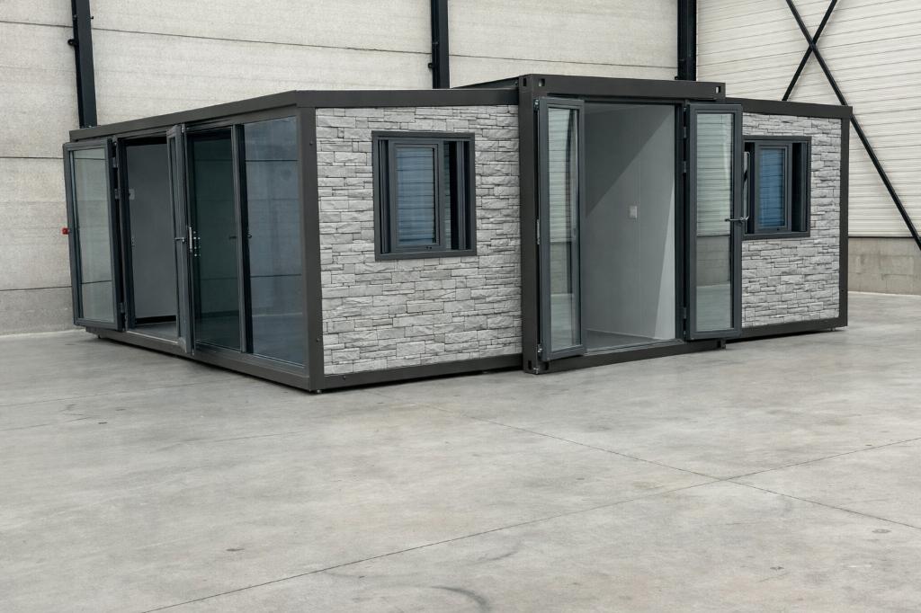 Tiny House, Containerwoning, Vakantiehuis, Tweede Woning, Tuin en Terras, Tuinhuizen, Nieuw, Tuinhuis, Metaal, 500 cm of meer