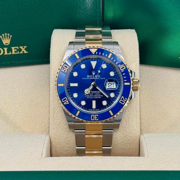 Rolex 126613LB Submariner Date - Or jaune 2022, Bijoux, Sacs & Beauté, Montres | Hommes, Comme neuf, Montre-bracelet, Rolex, Or