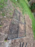 Metalen poort, Tuin en Terras, Tuinhekken en Hekwerk, Ophalen, Gebruikt, IJzer, Sierhekwerk