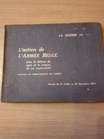 1914-1918 BELGISCH LEGER L’action de l’armée belge pour la.., Ophalen of Verzenden, Boek of Tijdschrift