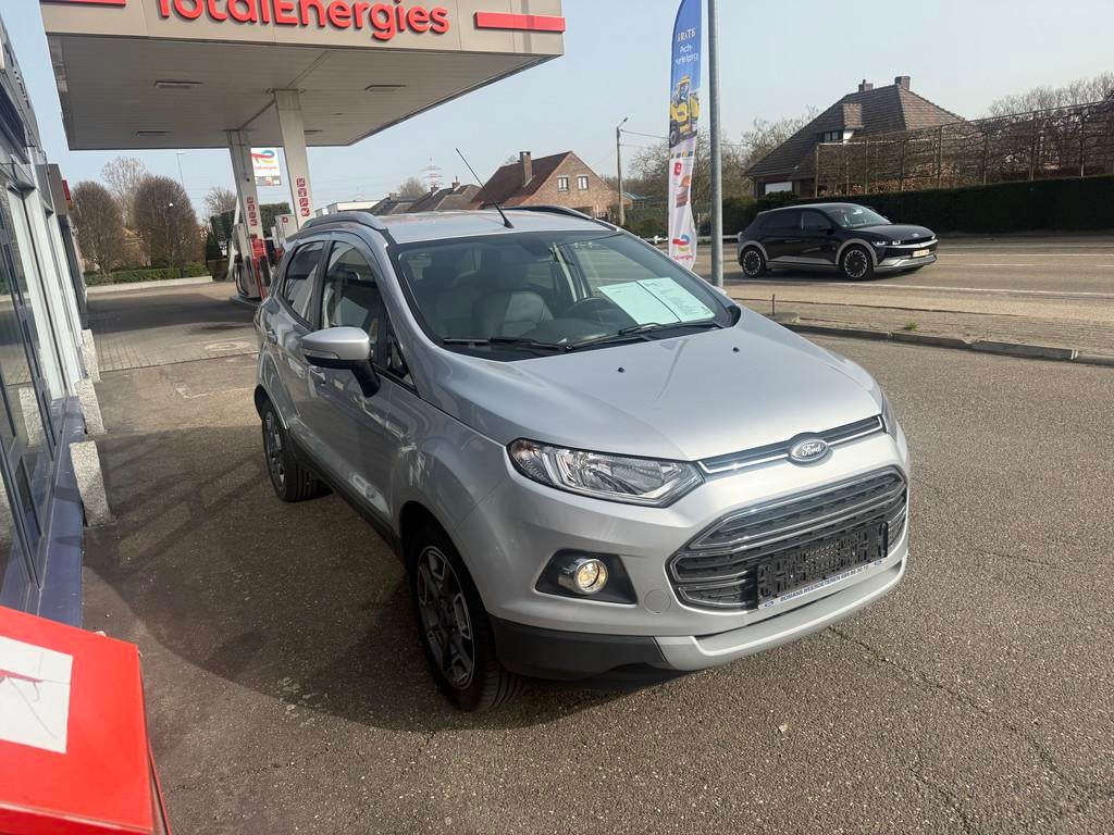 Ford Ecosport Titanium 1.0I 125PK M5, Auto's, Voorwielaandrijving, Gebruikt, Zwart, Ecosport
