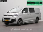 Citroën Jumpy 177pk Dubbel Cabine Automaat 2x Schuifdeur L2, Automaat, Stof, Gebruikt, Euro 6