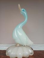 murano kunstglas eend in alabastro  van Archimedes seguso, Ophalen