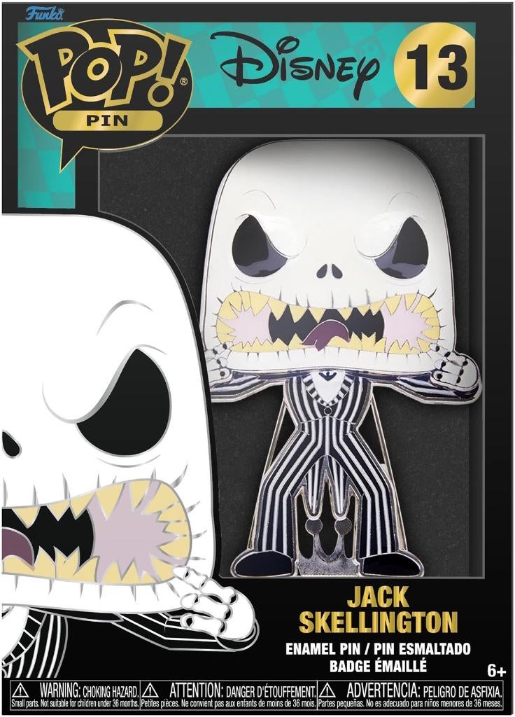 Funko POP Pin - Disney - Jack Skellington (13), Collections, Jouets miniatures, Neuf, Envoi