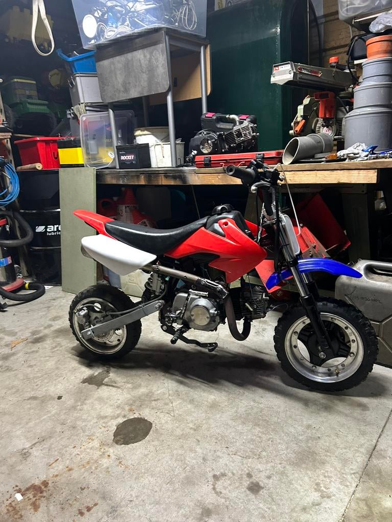 pitbike, Ophalen, Zo goed als nieuw, Pitbike