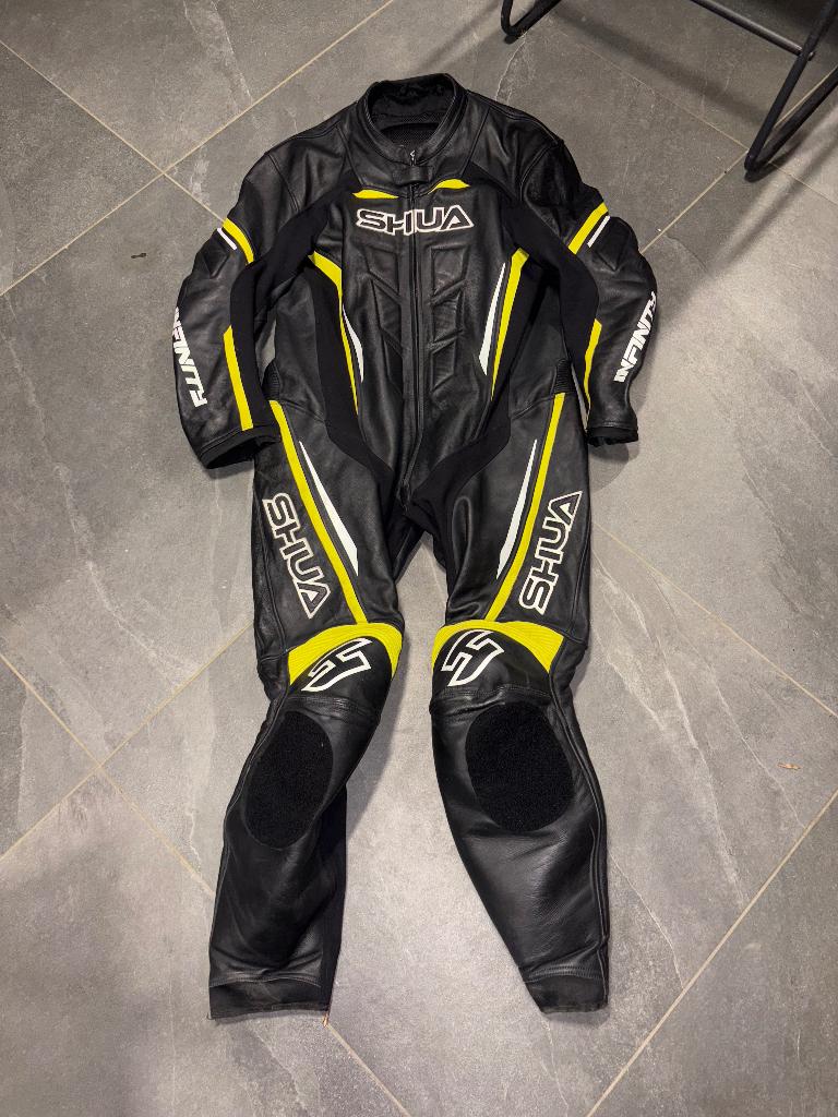 Combinaison cuir moto SHUA 6XL, Enlèvement, Seconde main, Hommes, Combinaison