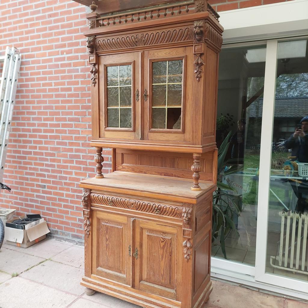 ancien meuble lion, Antiquités & Art, Enlèvement ou Envoi