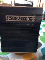 Accordéon diatonique G Strob., Musique & Instruments, Enlèvement, Utilisé, Accordéon à boutons, Autres marques