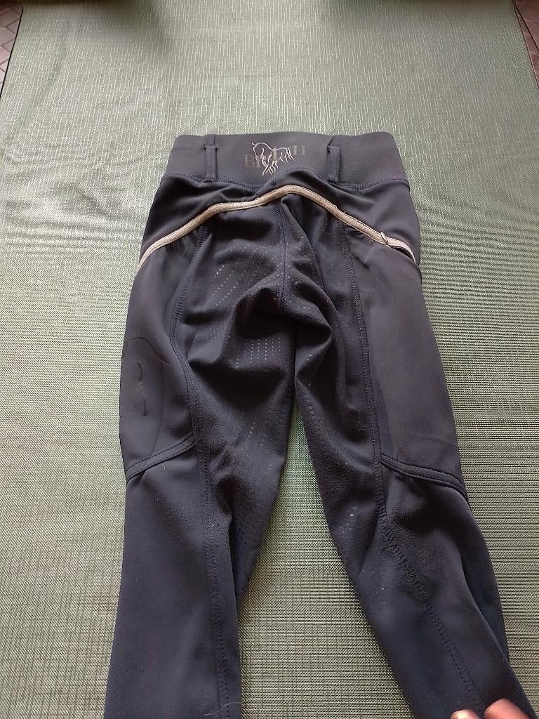 Rijbroek BR blauw maat 140, Dieren en Toebehoren, Paardrijkleding, Ophalen, Gebruikt, Kinderen, Overige soorten