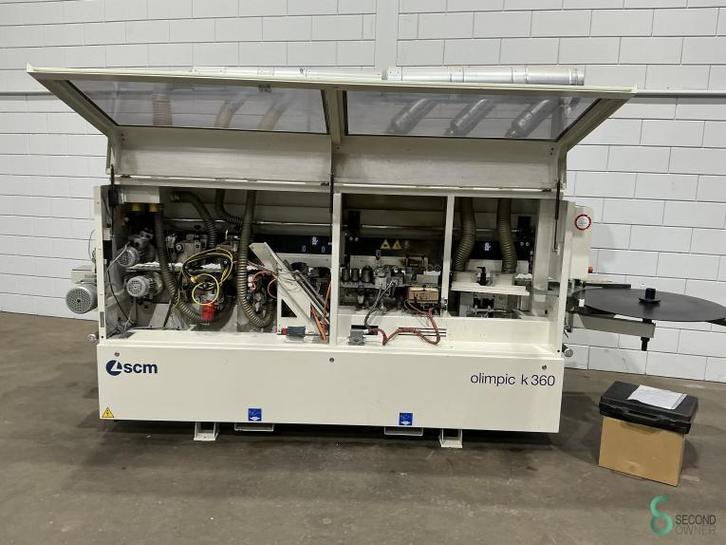 Kantenlijmers SCM Olimpic K 360T 2018 Voorfrees, Zakelijke goederen, Machines en Bouw | Houtbewerking