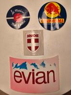 Lot de 4 autocollants vintages et collectors, Collections, Envoi