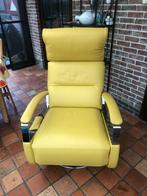 Comfortabele relax, Ophalen, Eenpersoons, Leer, Zo goed als nieuw