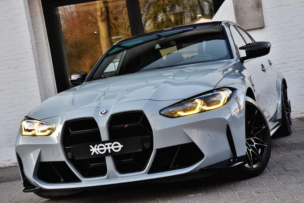 BMW M3 3.0 * CERAMIC BRAKES / TRACK PACK / MANUAL GEAR *, Autos, BMW, Entreprise, Achat, Série 3, ABS, Phares directionnels, Airbags