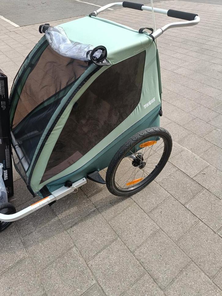 Fietskar Thule Coaster XT, Fietsen en Brommers, Fietsaccessoires | Aanhangwagens en Karren, Ophalen