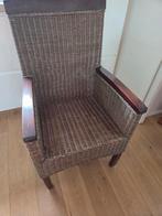 Stoelen riet, Huis en Inrichting, Stoelen, Ophalen, Bruin, Hout, Vijf, Zes of meer stoelen