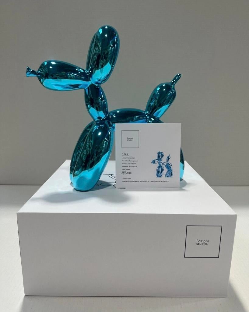 Balloon Dog Jeff Koons (After), Antiquités & Art, Art | Objets design, Enlèvement