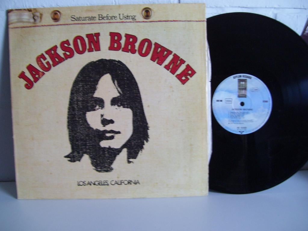 JACKSON BROWNE  saturate before using, Enlèvement ou Envoi, Utilisé, 12 pouces, Pop rock