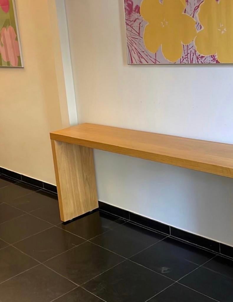 Table d'entrée en bois, Maison & Meubles, Enlèvement, Comme neuf