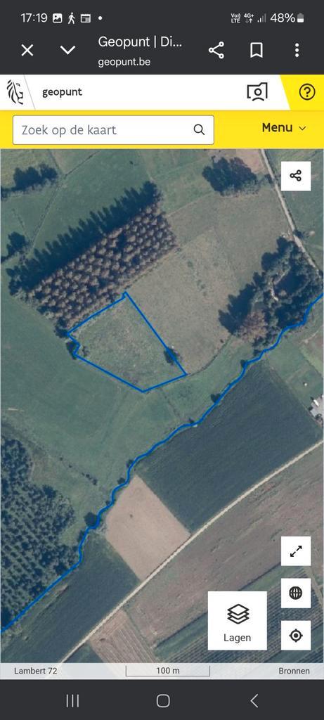 Landbouwgrond / weiland te koop in Geetbets, Immo, Terrains & Terrains à bâtir