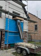 Stortkoker +-15m, Doe-het-zelf en Bouw, Steigers, Ophalen, Zo goed als nieuw