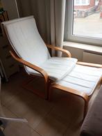 Leuke stoel met aparte voetenbank merk van ikea, Huis en Inrichting, Ophalen