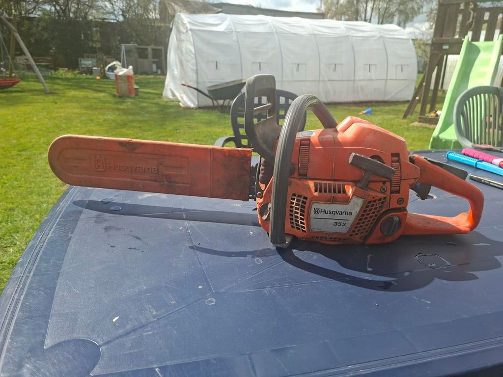 Tronconneuse Husqvarna 353, Enlèvement