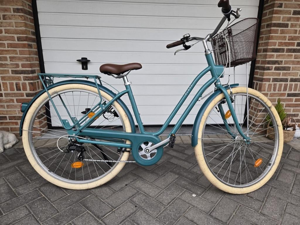 Bijna- nieuwe Elops 520 damesfiets, Fietsen en Brommers, Fietsen | Meisjes, Elops ( Decathlon ), Versnellingen, Zo goed als nieuw