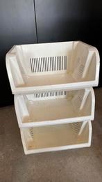 Opberg manden, Huis en Inrichting, Ophalen, Kunststof, Gebruikt, Mand