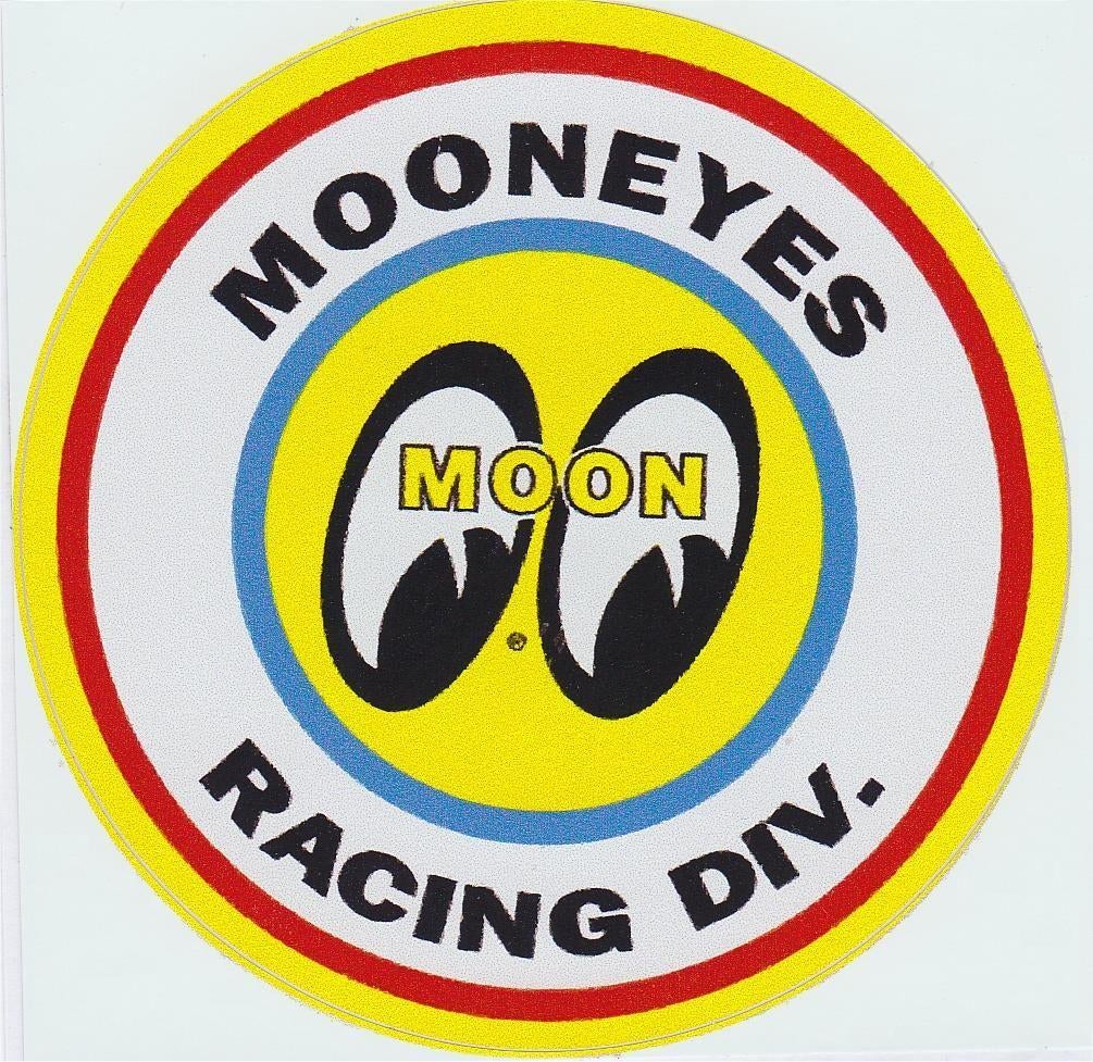 Mooneyes Racing Div. sticker #6, Motoren, Accessoires | Stickers, Verzenden