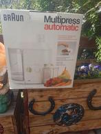 multipress automatic braun neuve, Enlèvement, Neuf