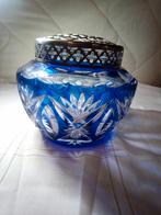 Vase pique fleur cristal val St Lambert, Antiek en Kunst, Ophalen