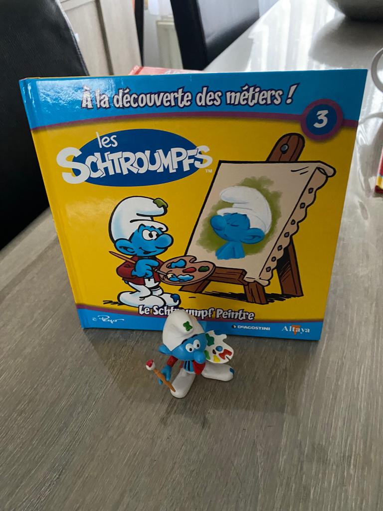 Le schtroumpfs peintre, Enlèvement, Neuf, Autres Schtroumpfs, Bande dessinée