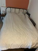 Cadre de lit, Gris, Enlèvement, Deux personnes, 140 cm