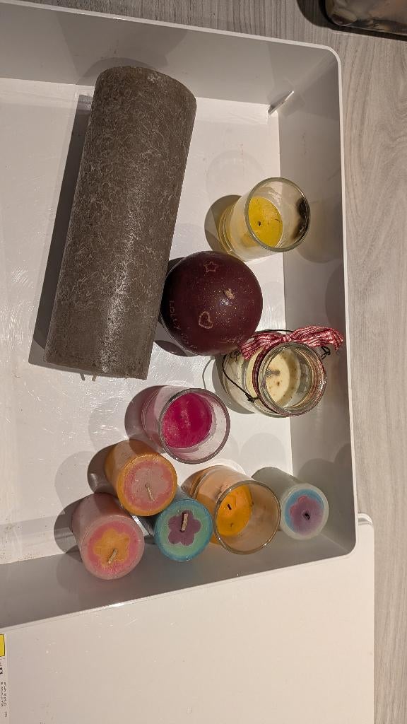 Kaarsen/kaarsvet, Overige thema's, Matériel de bricolage, Enlèvement, Utilisé