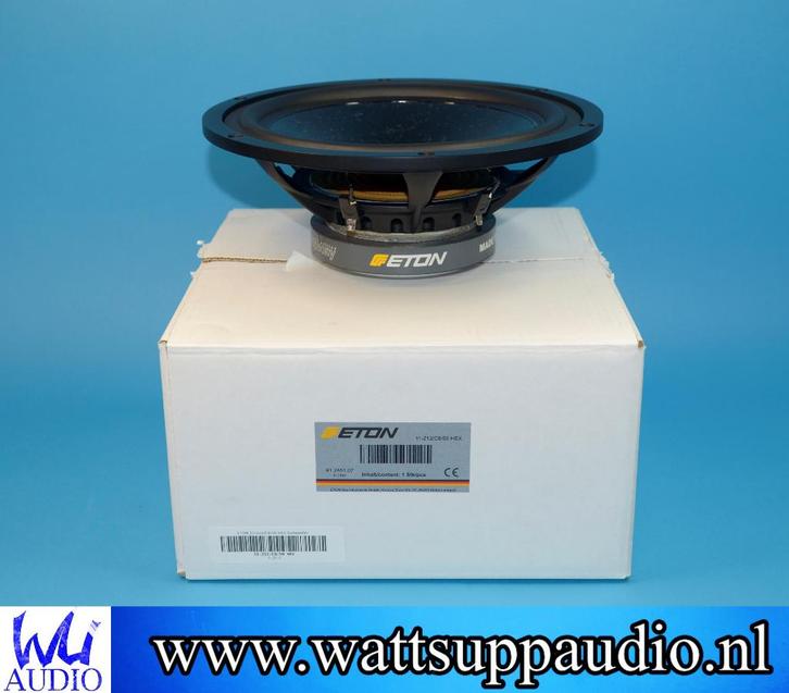 11 pouces ETON 11-212/C8/50 HEX SYMPHONY II, TV, Hi-fi & Vidéo, Enceintes, Subwoofer, 120 watts ou plus, Enlèvement ou Envoi