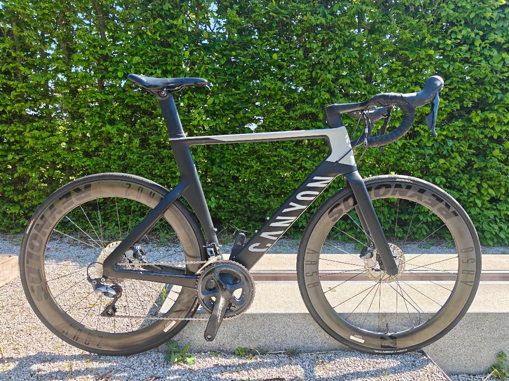 Canyon Aeroad CF SL 8 – Maat L – Powermeter inbegrepen, Ophalen, Gebruikt