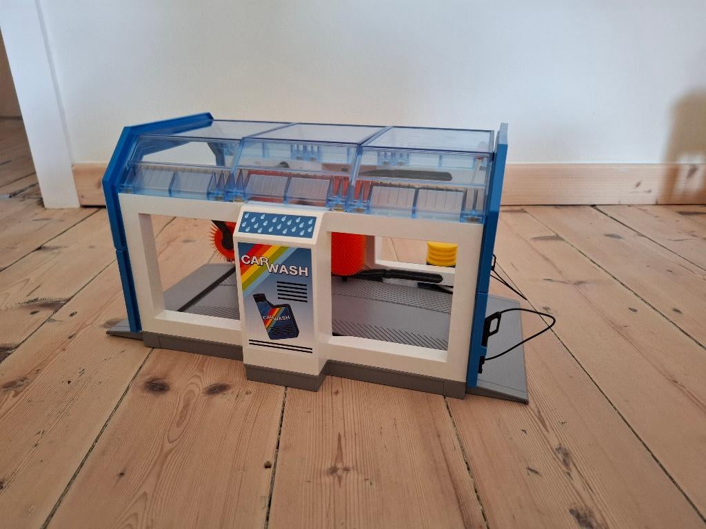 Playmobil Carwash, Ophalen, Zo goed als nieuw, Los Playmobil