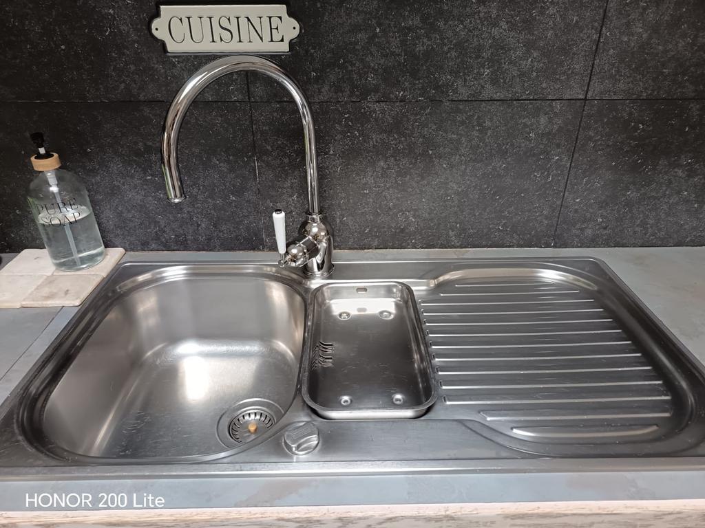 Evier inox très bonne qualité, Enlèvement, Utilisé, Inox, Lavabo