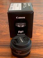Canon RF 28 2.8 lens R5 R6 R7 RP pancake lens wide angle, Ophalen of Verzenden, Zo goed als nieuw, Groothoeklens