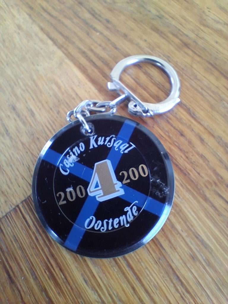 Casino Oostende sleutelhanger NIEUW, Ophalen of Verzenden