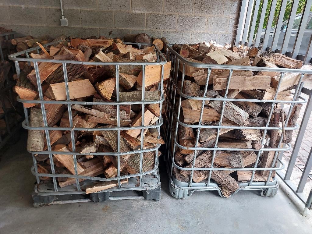 Brandhout te koop - Nog 2 kuub beschikbaar!, Tuin en Terras, Brandhout, Blokken, Overige houtsoorten, Minder dan 3 m³, Ophalen