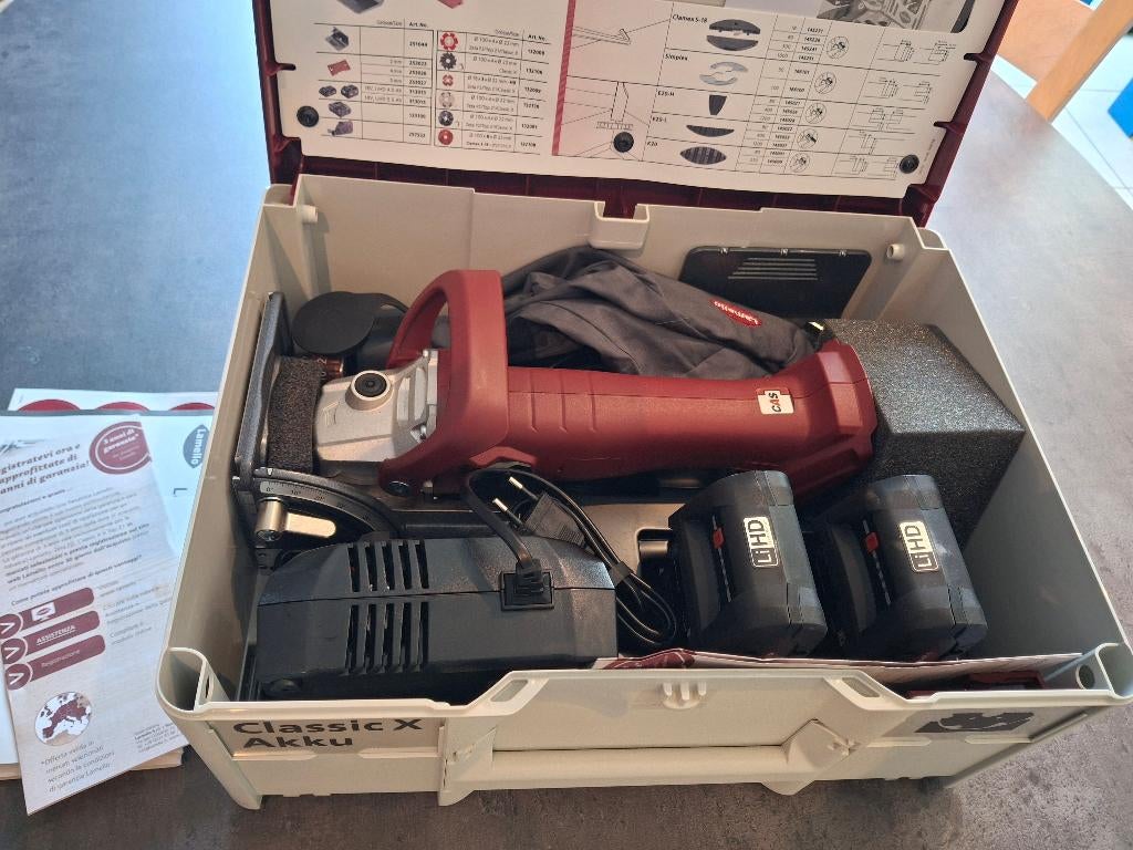 LAMELLO Classic X 18V accu-groeffreesmachine, Bricolage & Construction, Outillage | Autres Machines, Enlèvement